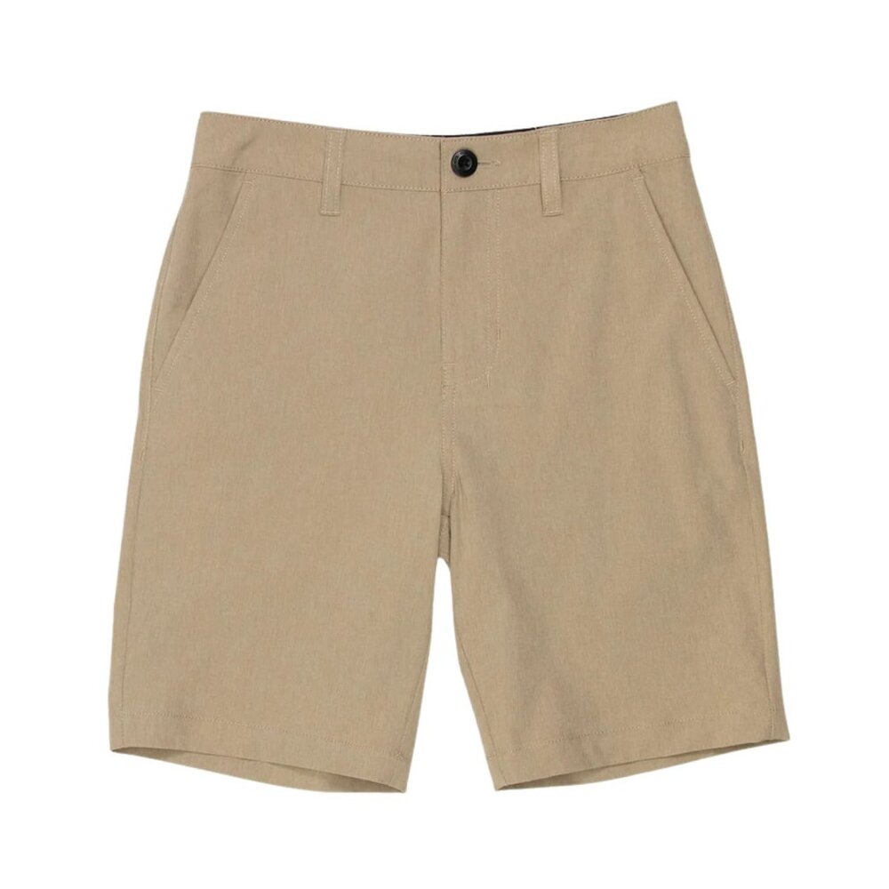 Volcom Kids' Frickin Cross Shred Static Shorts (Big Boy) Size 26, DARK KHAKI